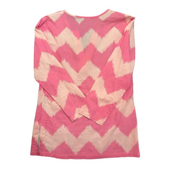 J McLaughlin Womens pink abstract chevron tunic Size XS - Picture 4 of 6